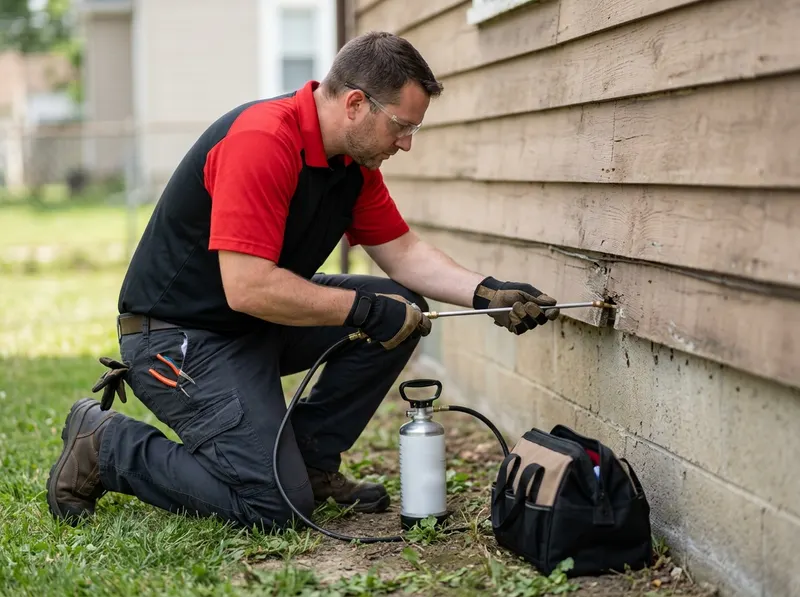 Carpenter Ant Void Treatment in Toledo, OH